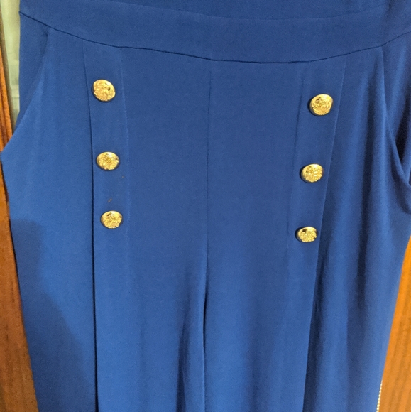 Blue jumpsuit - Picture 6 of 8